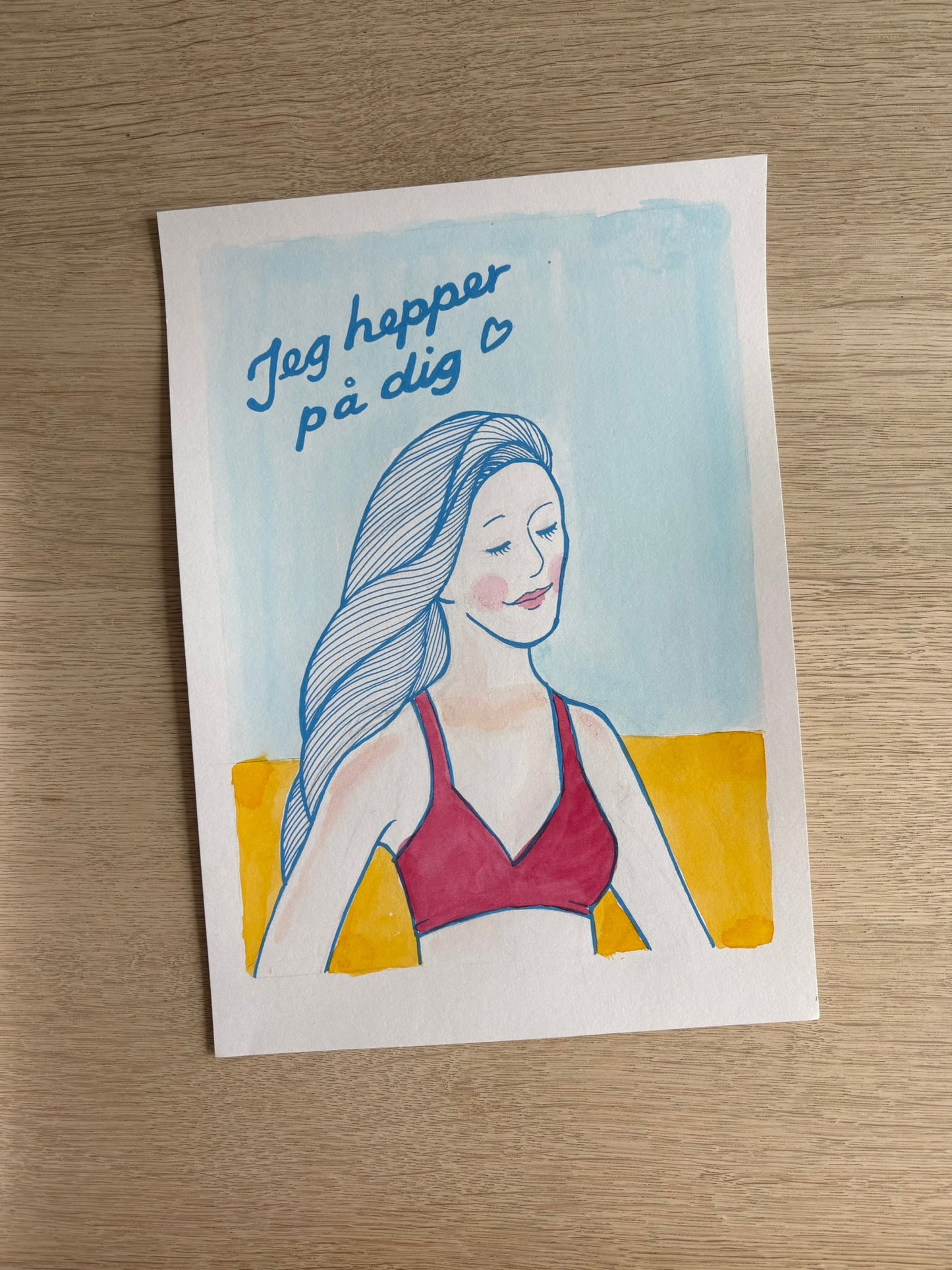 Jeg hepper på dig